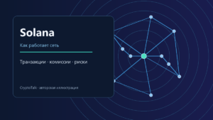 Обзор Solana: как работает сеть, сколько стоят операции и какие есть риски