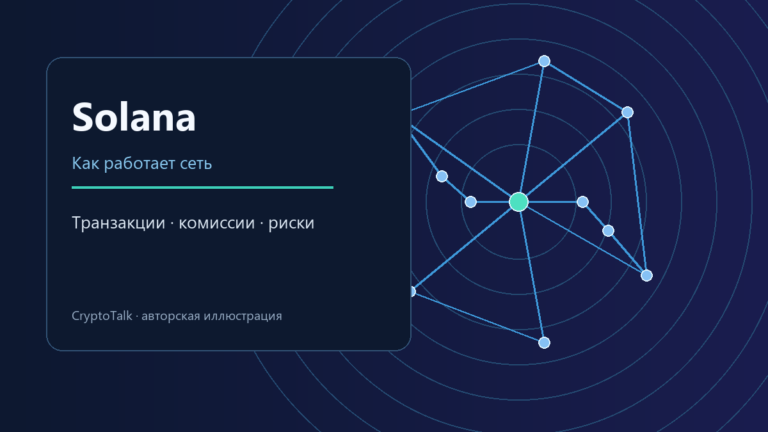 Обзор Solana: как работает сеть, сколько стоят операции и какие есть риски