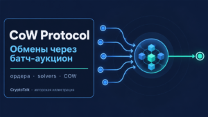 Обзор CoW Protocol: батч-аукционы, solvers и токен COW