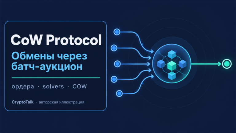 Обзор CoW Protocol: батч-аукционы, solvers и токен COW