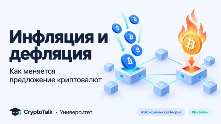 Что такое инфляция и дефляция: как они влияют на биткоин и другие криптовалюты?