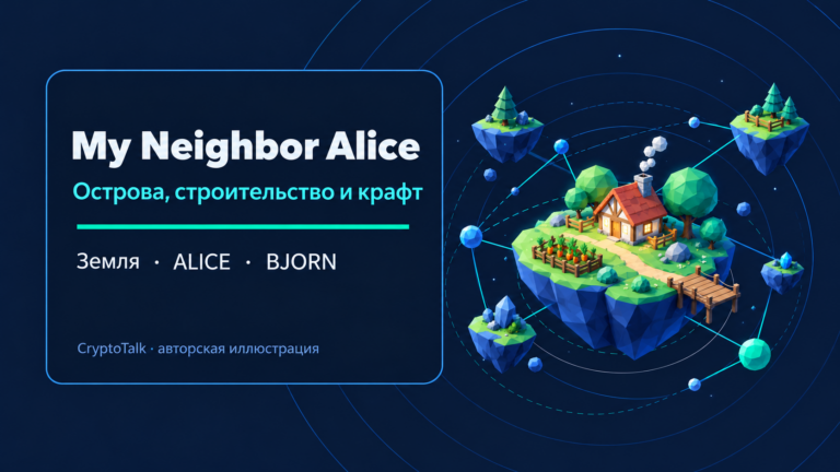 Обзор My Neighbor Alice: островная игра, земля, ALICE и BJORN