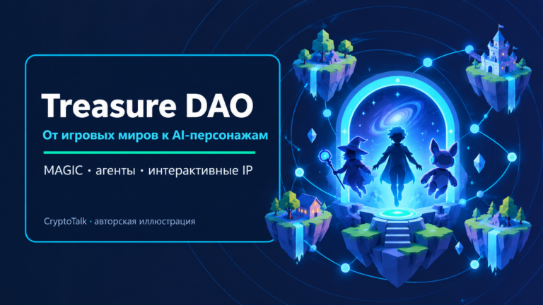 Обзор Treasure DAO: от Web3-игр к AI-продуктам и токену MAGIC