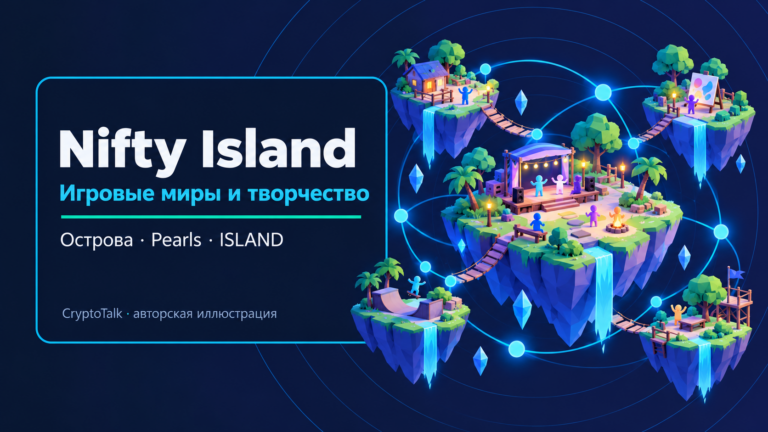 Обзор Nifty Island: игровые миры, Pearls и токен ISLAND