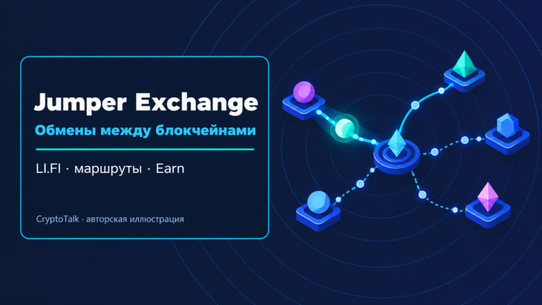 Обзор Jumper Exchange: кроссчейн-обмены, LI.FI Earn и риски маршрутов