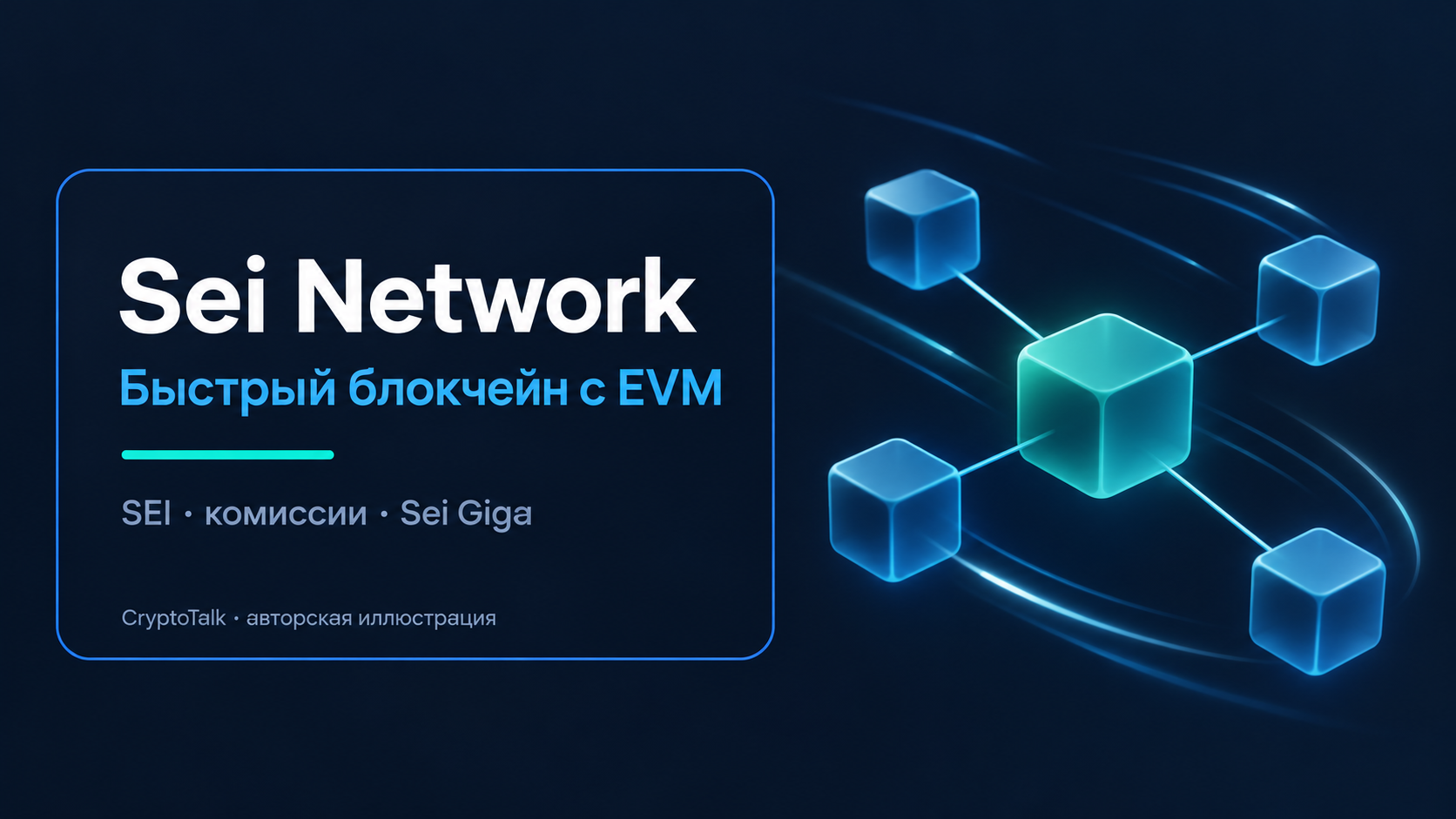 Обложка обзора Sei Network: блокчейн, SEI и Sei Giga