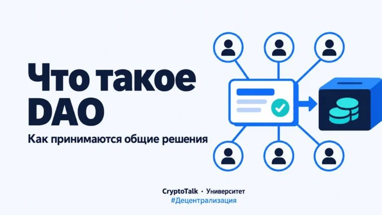 Что такое DAO: как работают децентрализованные автономные организации