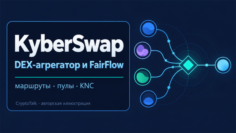 Обзор KyberSwap: агрегатор, FairFlow, токен KNC и риски