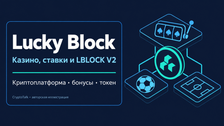 Обзор Lucky Block: криптоказино, ставки и токен LBLOCK V2