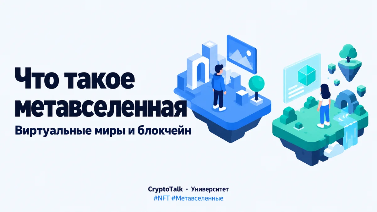 Два виртуальных пространства с аватарами и цифровыми объектами.