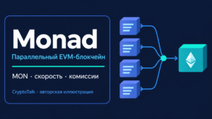 Обзор Monad: EVM-блокчейн, MON, скорость и риски