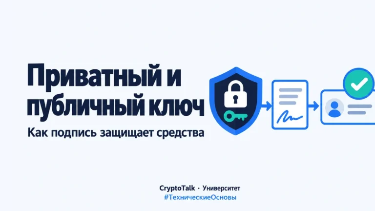 Что такое приватный и публичный ключ в криптовалютах и как они защищают средства