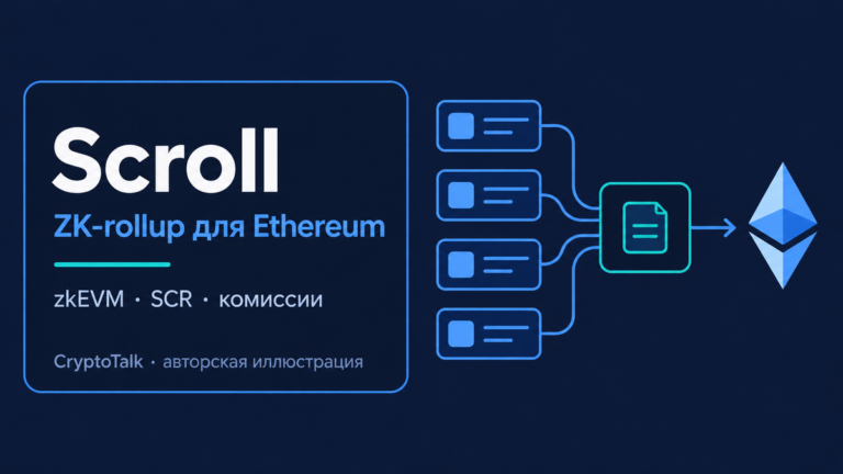 Обзор Scroll: ZK-rollup Ethereum, комиссии, SCR и риски