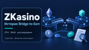 Обзор ZKasino: bridge-to-earn, ZKAS, казино и расследование